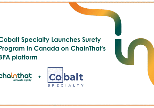 Cobalt Specialty Launches ChainThat’s BPA Platform to support its Surety Offering